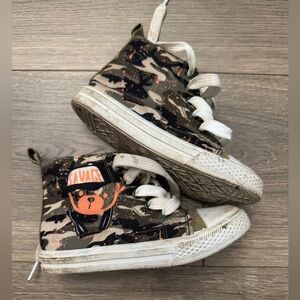 {EPICSTEP} High Top Camo Sneakers